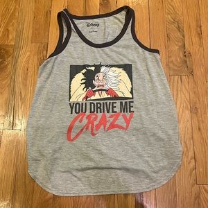 EUC Disney Cruella Tank Small
